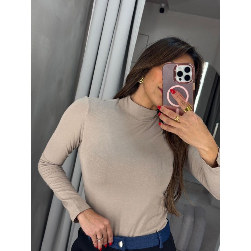 Polera esencial manga larga