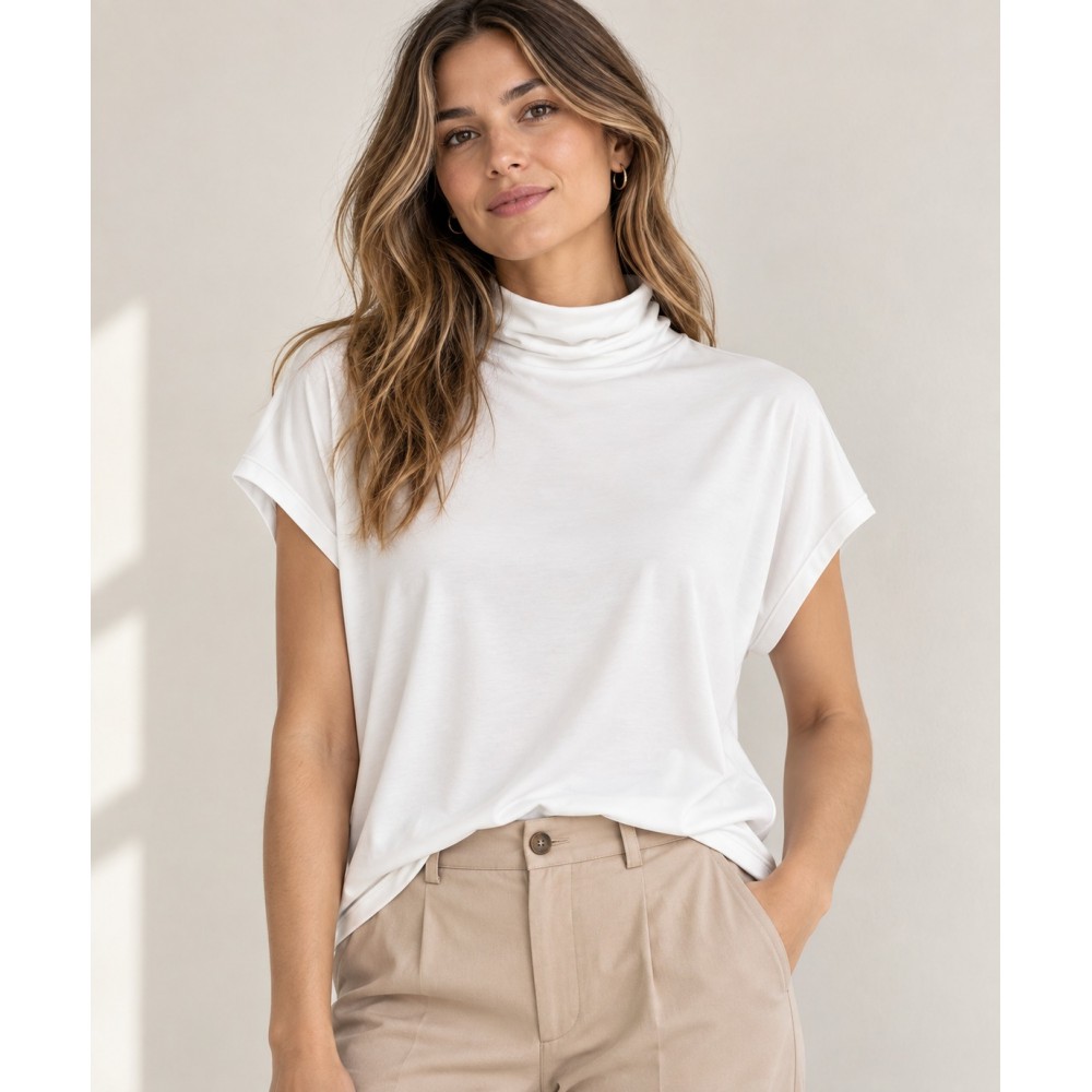 Polera Cuello medio