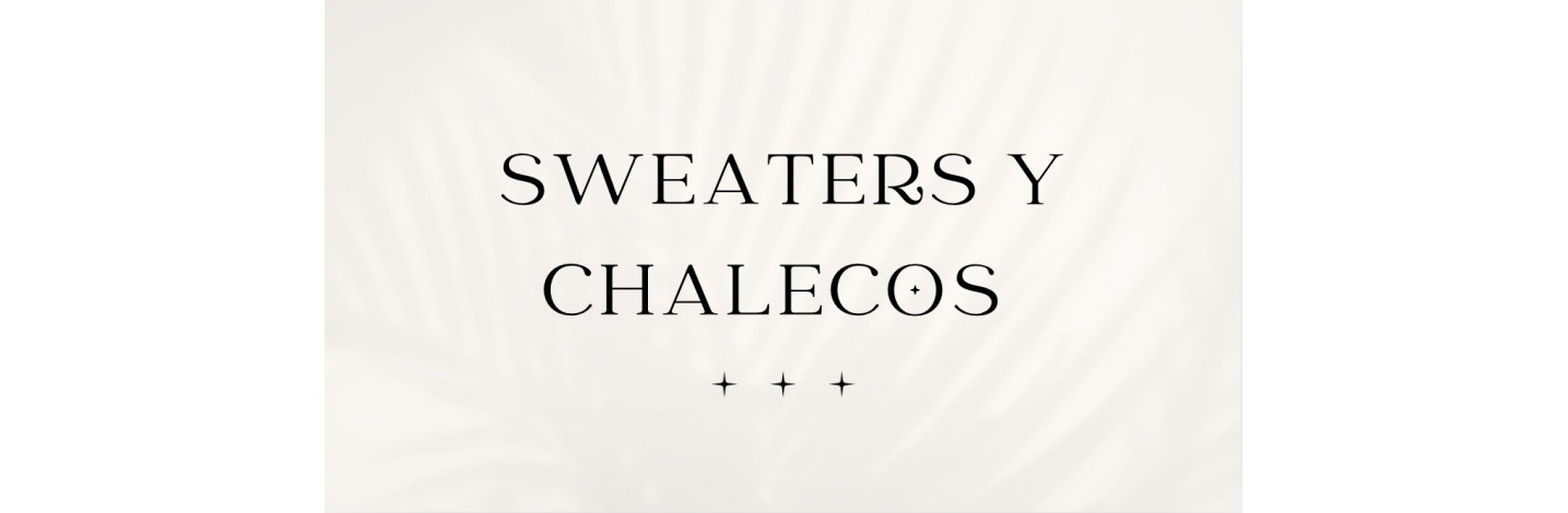 Sweaters y Chalecos